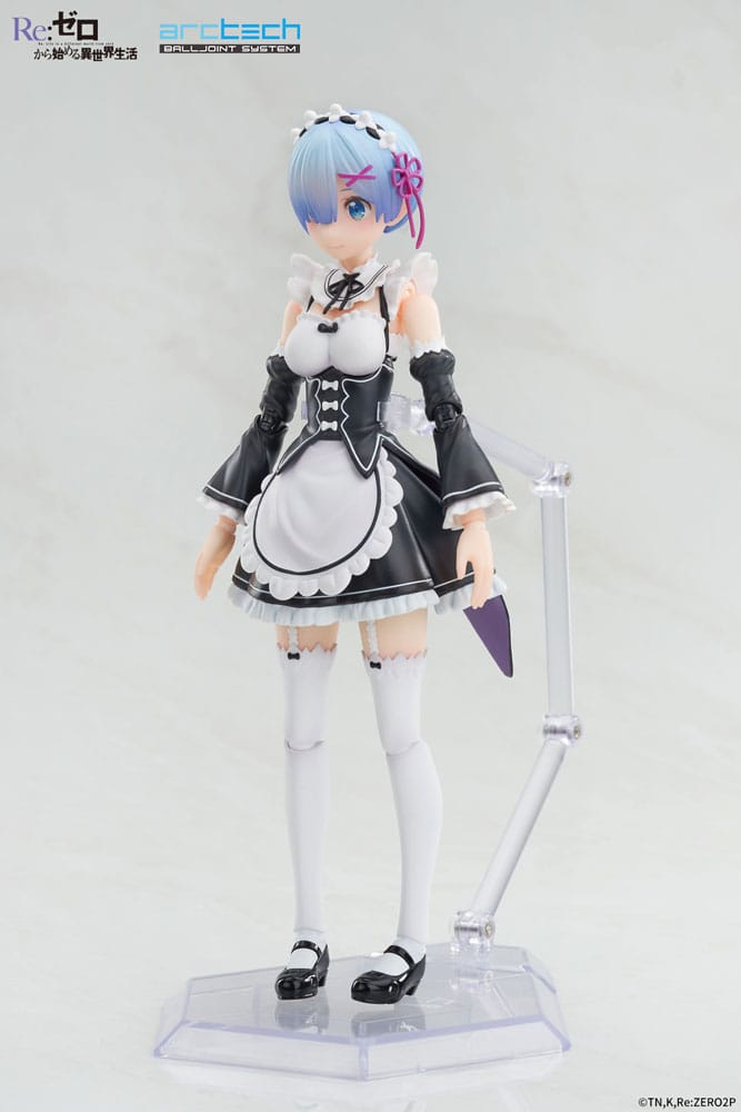 Re:Zero Starting Life in Another World Arctech Posable Series Actionfiguren 2er-Set 1/8 Rem & Ram 20 cm Figmas Yokina