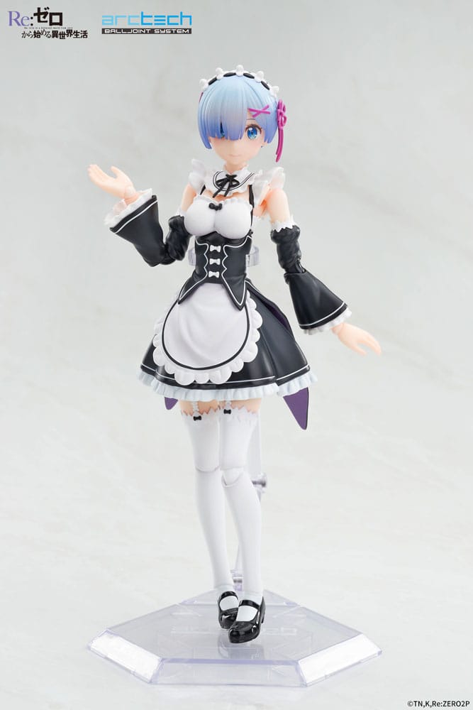 Re:Zero Starting Life in Another World Arctech Posable Series Actionfiguren 2er-Set 1/8 Rem & Ram 20 cm Figmas Yokina