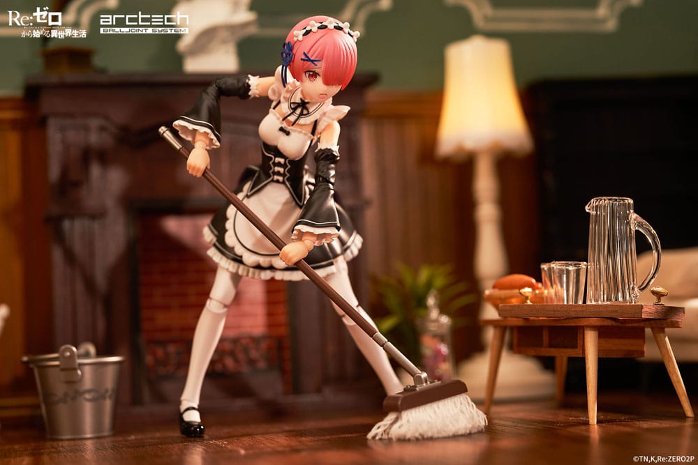 Re:Zero Starting Life in Another World Arctech Posable Series Actionfigur 1/8 Ram 20 cm Figmas Yokina