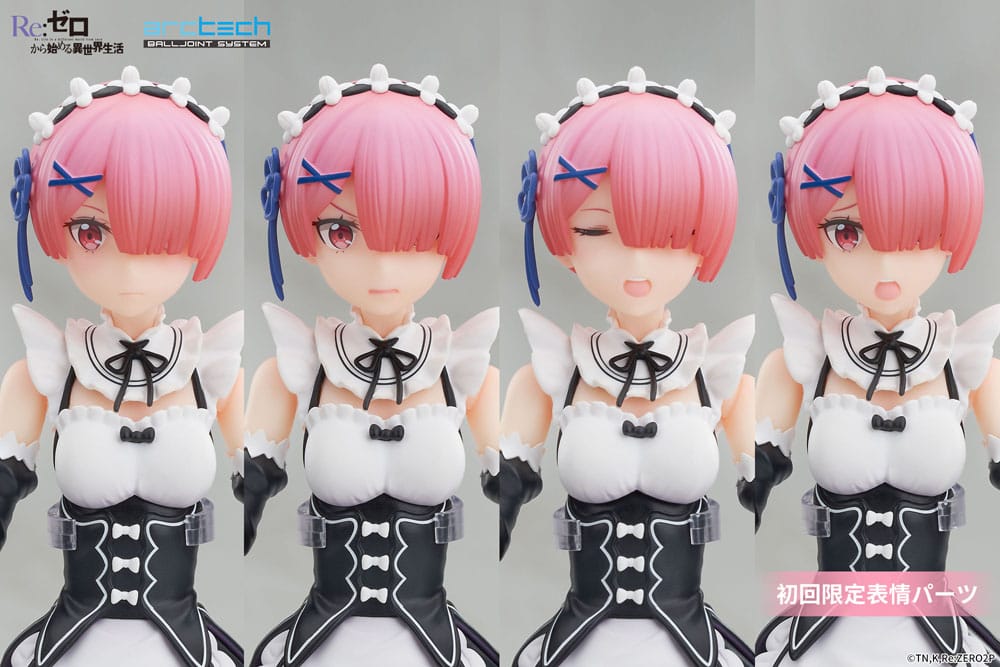 Re:Zero Starting Life in Another World Arctech Posable Series Actionfiguren 2er-Set 1/8 Rem & Ram 20 cm Figmas Yokina