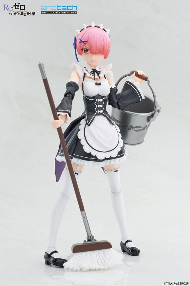 Re:Zero Starting Life in Another World Arctech Posable Series Actionfiguren 2er-Set 1/8 Rem & Ram 20 cm Figmas Yokina