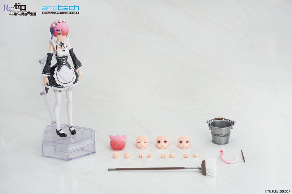 Re:Zero Starting Life in Another World Arctech Posable Series Actionfigur 1/8 Ram 20 cm Figmas Yokina