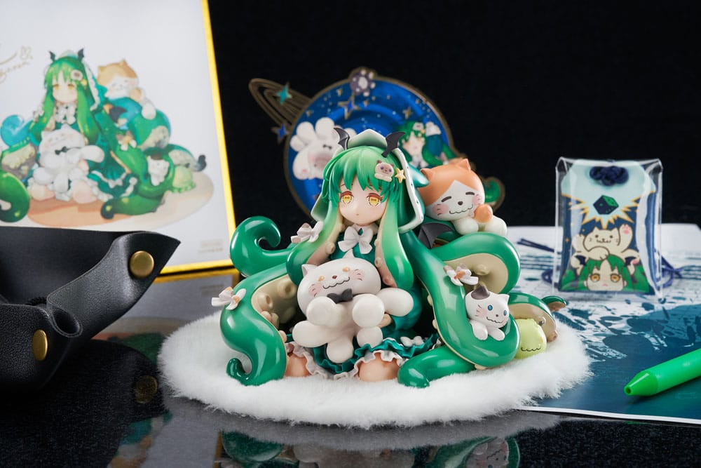 Cthulhu PVC Statue Meowthulhu Pajamas Party 10 cm Prizefiguren Yokina