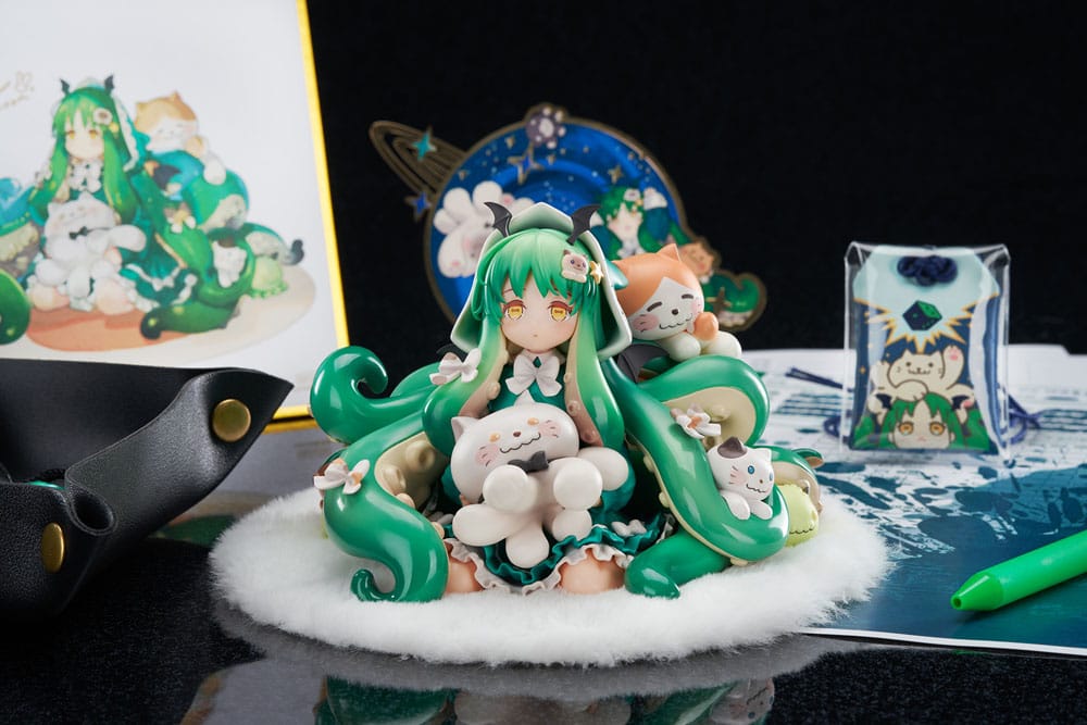 Cthulhu PVC Statue Meowthulhu Pajamas Party 10 cm Prizefiguren Yokina