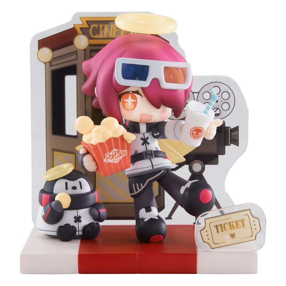 Arknights PVC Statue Mini Series Will You be Having the Dessert? Exusiai 10 cm Prizefiguren Yokina