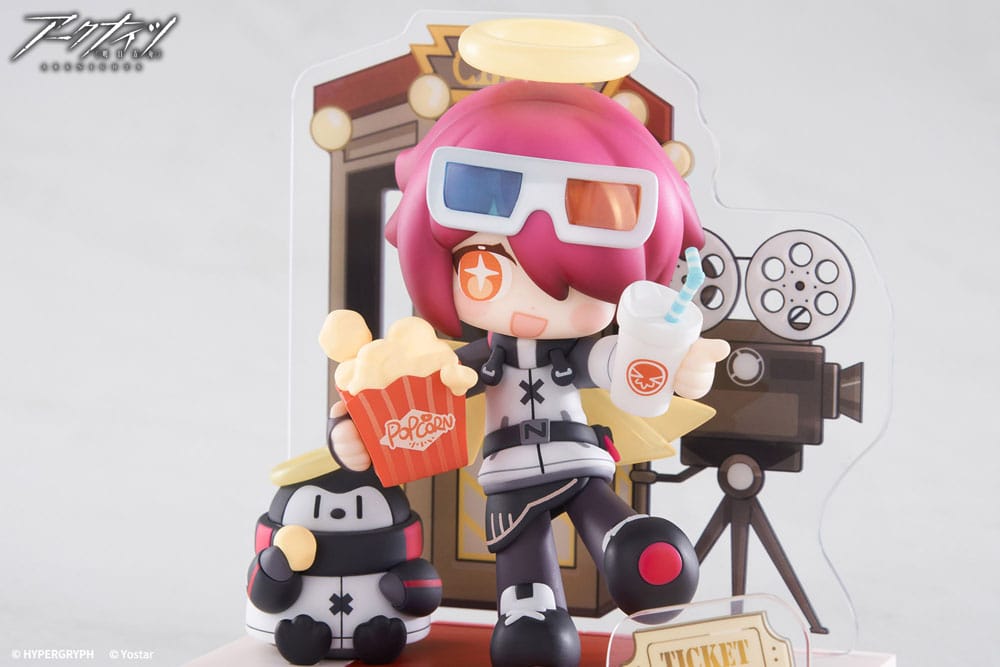 Arknights PVC Statue Mini Series Will You be Having the Dessert? Exusiai 10 cm Prizefiguren Yokina
