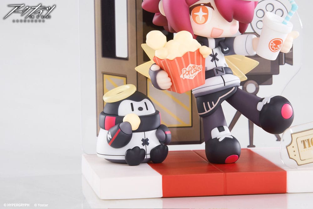 Arknights PVC Statue Mini Series Will You be Having the Dessert? Exusiai 10 cm Prizefiguren Yokina