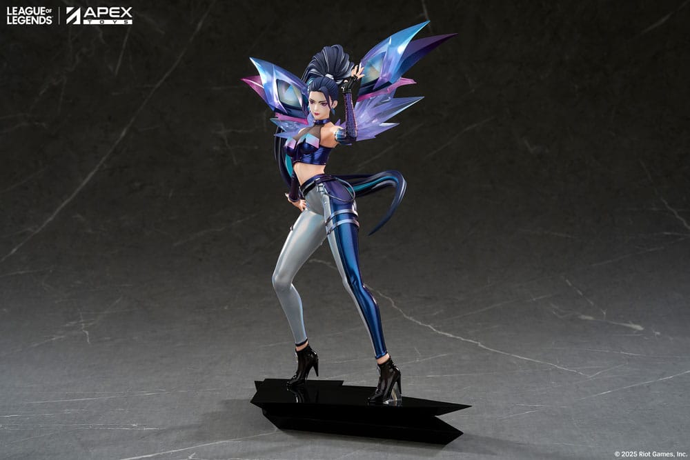 League of Legends PVC Statue 1/7 K/DA Kai'Sa All Out Ver. 28 cm Scalefiguren Yokina