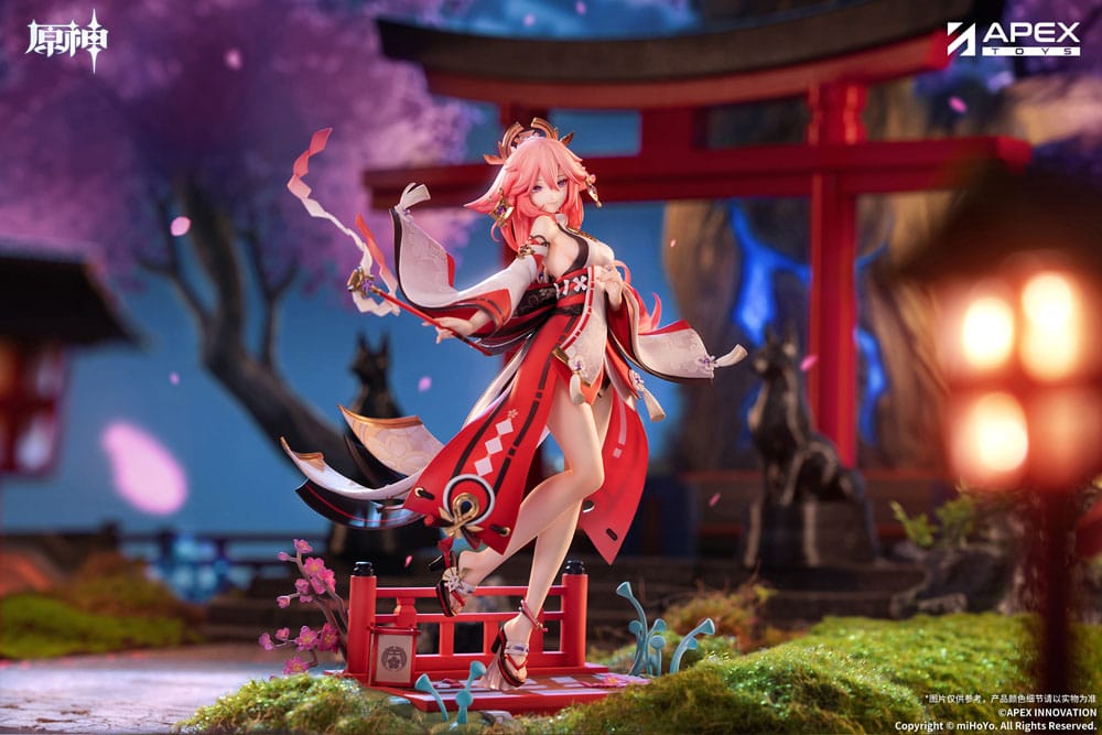 Genshin Impact PVC Statue 1/7 Yae Miko Astute Amusement Ver. 28 cm Scalefiguren Yokina