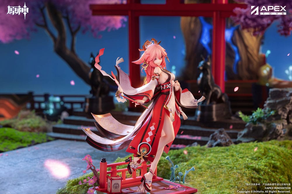 Genshin Impact PVC Statue 1/7 Yae Miko Astute Amusement Ver. 28 cm Scalefiguren Yokina