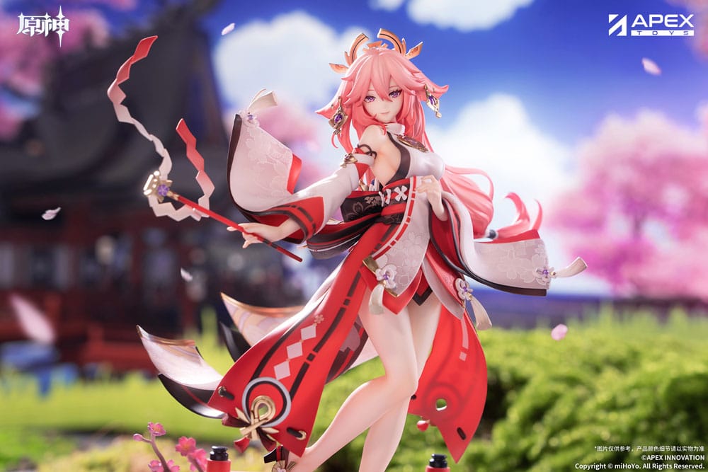 Genshin Impact PVC Statue 1/7 Yae Miko Astute Amusement Ver. 28 cm Scalefiguren Yokina
