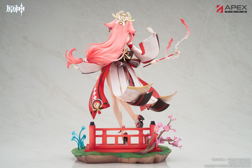 Genshin Impact PVC Statue 1/7 Yae Miko Astute Amusement Ver. 28 cm Scalefiguren Yokina