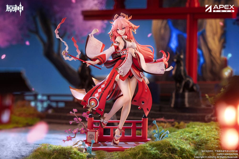Genshin Impact PVC Statue 1/7 Yae Miko Astute Amusement Ver. 28 cm Scalefiguren Yokina