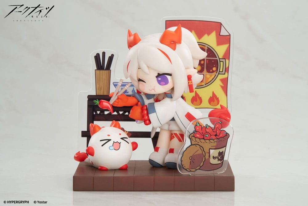 Arknights Would You Like A Dessert? Mini Series PVC Statue Special Arc Nian 10 cm Prizefiguren Yokina