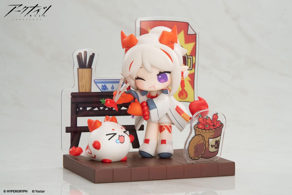 Arknights Would You Like A Dessert? Mini Series PVC Statue Special Arc Nian 10 cm Prizefiguren Yokina