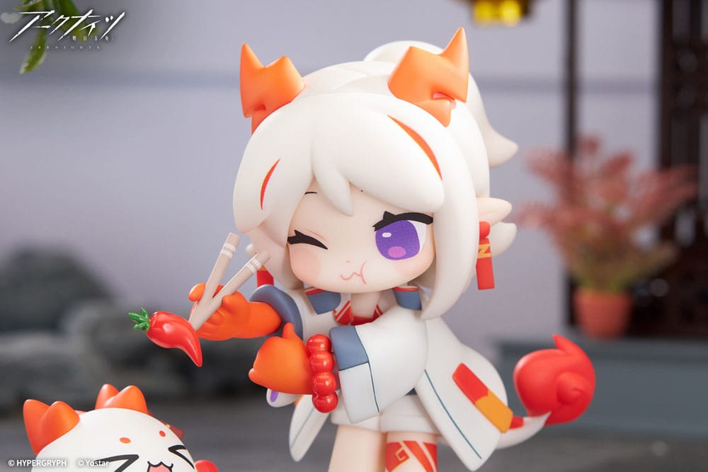 Arknights Would You Like A Dessert? Mini Series PVC Statue Special Arc Nian 10 cm Prizefiguren Yokina