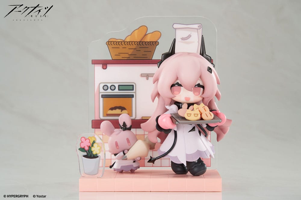 Arknights Would You Like A Dessert? Mini Series PVC Statue Civilight Eterna 11 cm Prizefiguren Yokina