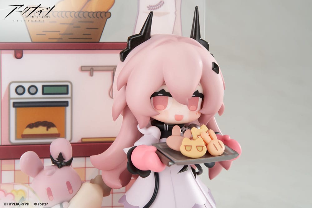 Arknights Would You Like A Dessert? Mini Series PVC Statue Civilight Eterna 11 cm Prizefiguren Yokina