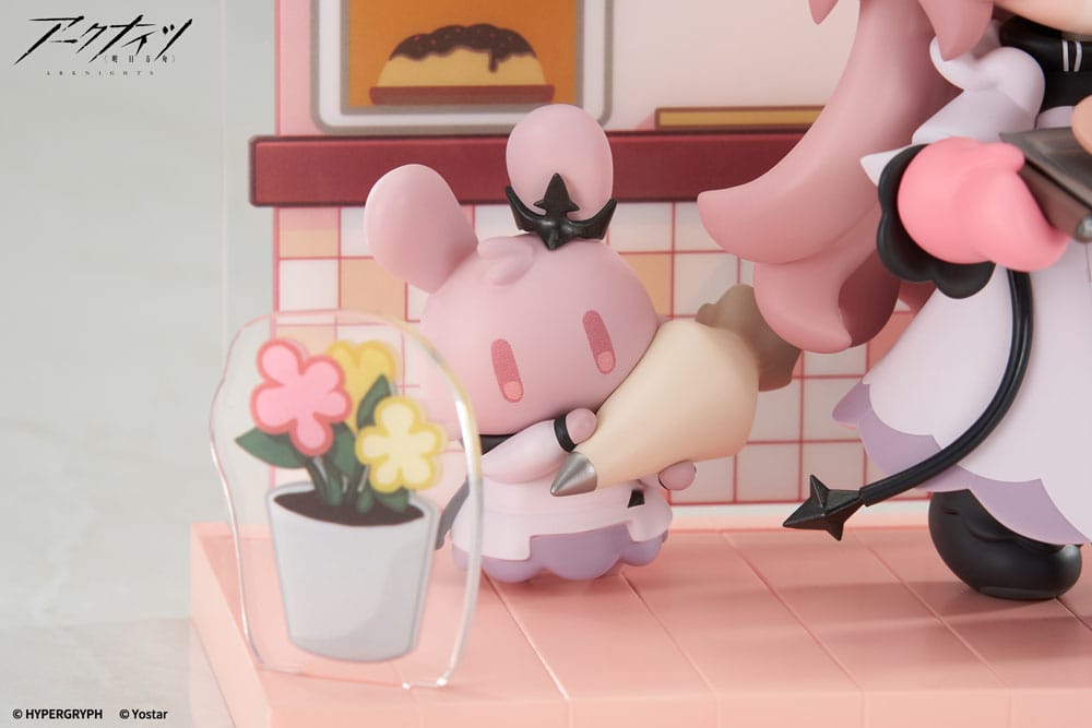 Arknights Would You Like A Dessert? Mini Series PVC Statue Civilight Eterna 11 cm Prizefiguren Yokina