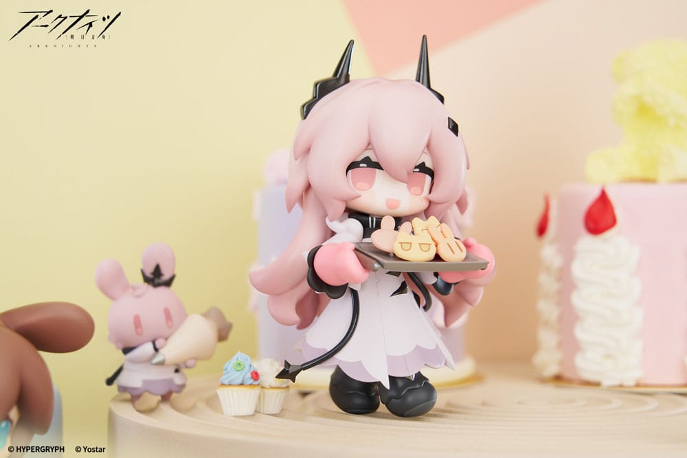 Arknights Would You Like A Dessert? Mini Series PVC Statue Civilight Eterna 11 cm Prizefiguren Yokina