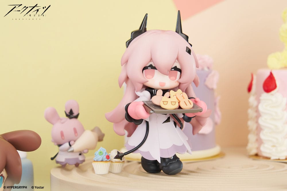 Arknights Would You Like A Dessert? Mini Series PVC Statue Civilight Eterna 11 cm Prizefiguren Yokina