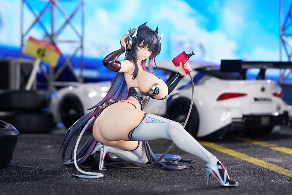 Azur Lane PVC Statue 1/7 Strasbourg Faerie of the Race Circuit Ver. 16 cm Scalefiguren Yokina