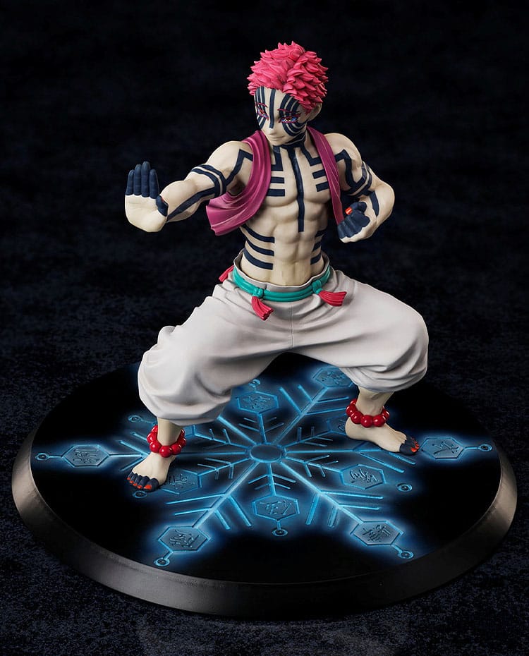 Demon Slayer: Kimetsu no Yaiba Statue 1/8 Akaza 19 cm Scalefiguren Yokina