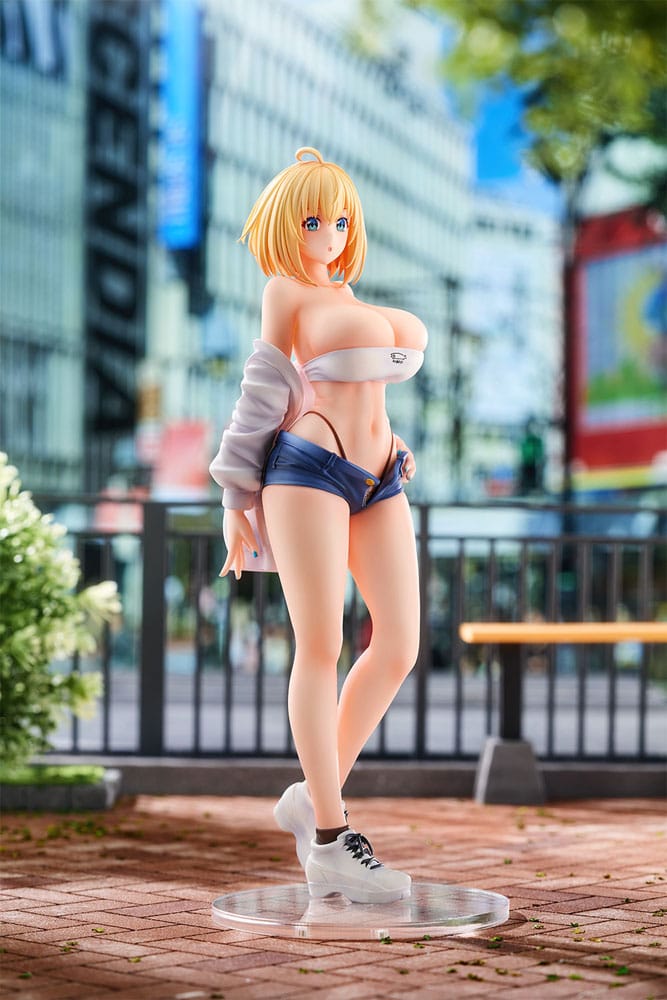 Original Character PVC Statue 1/6 Sophia F. Shirring Tube Top Ver. Illustration by Nadare Takamine Illustration by Daefny Bonus Edition 26 cm Scalefiguren Yokina