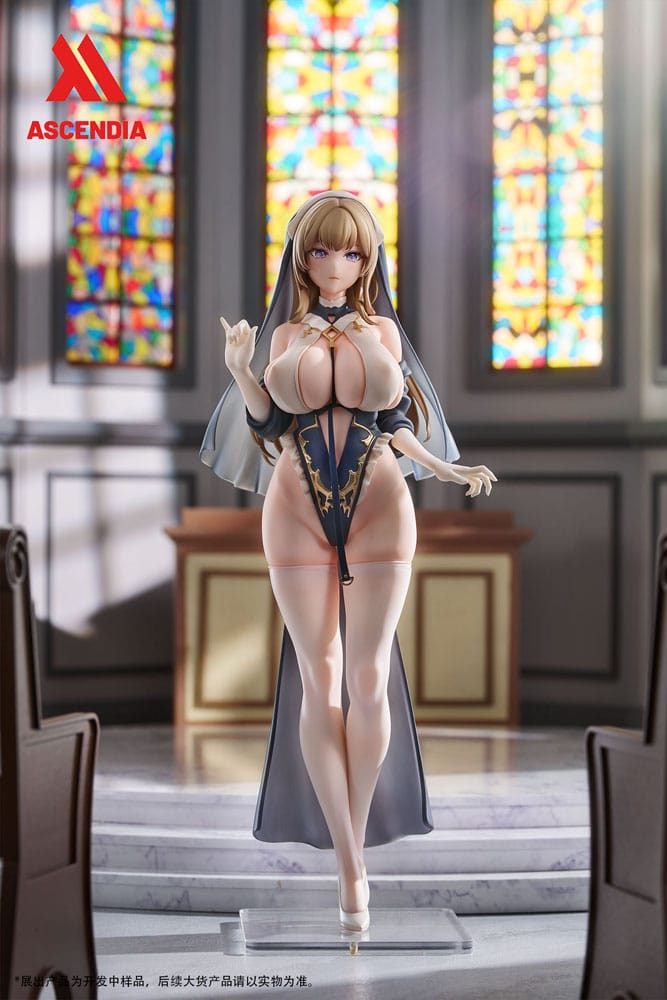 Original Character PVC Statue 1/6 Lily Nun Illustration by Chowbie 26 cm Scalefiguren Yokina