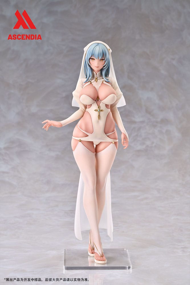 Original Character PVC Statuen 2er-Pack 1/6 Lily Nun & Emily Nurse Illustration by Chowbie 26 cm Scalefiguren Yokina