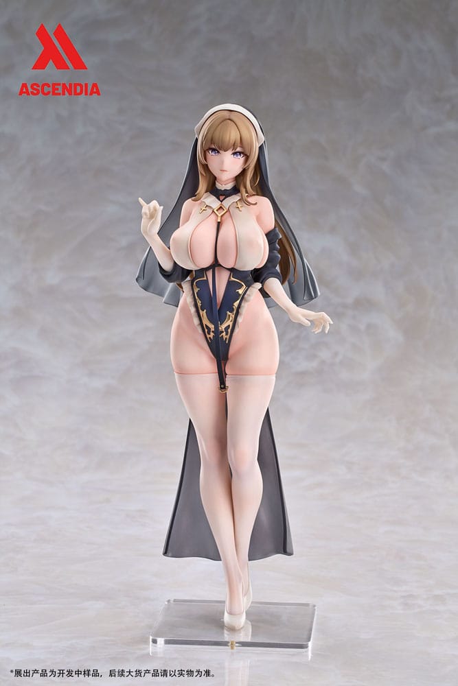 Original Character PVC Statuen 2er-Pack 1/6 Lily Nun & Emily Nurse Illustration by Chowbie 26 cm Scalefiguren Yokina
