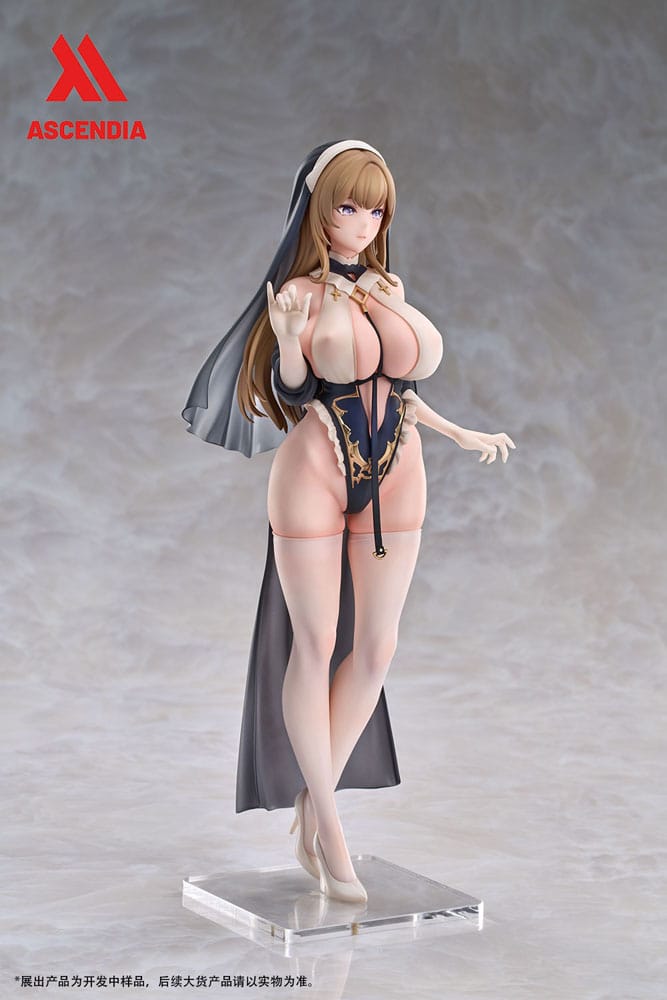 Original Character PVC Statuen 2er-Pack 1/6 Lily Nun & Emily Nurse Illustration by Chowbie 26 cm Scalefiguren Yokina