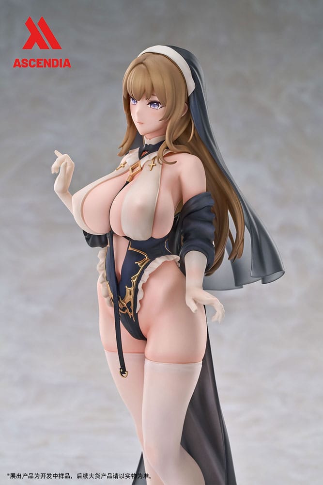 Original Character PVC Statuen 2er-Pack 1/6 Lily Nun & Emily Nurse Illustration by Chowbie 26 cm Scalefiguren Yokina