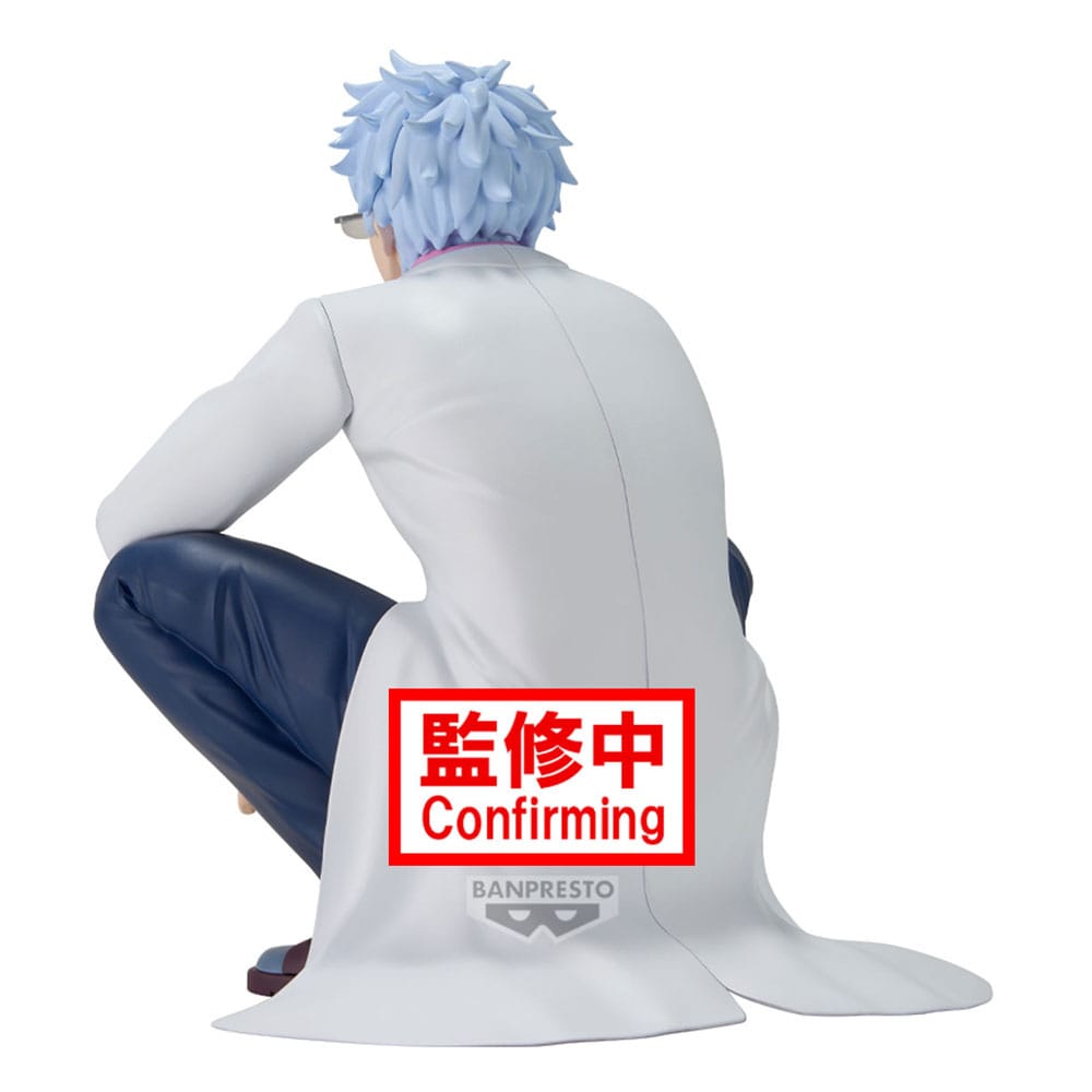 Gintama - Mr. Ginpachi's Zany Class Desk Figure PVC Statue Ginpachi Sakata 13 cm Prizefiguren Yokina