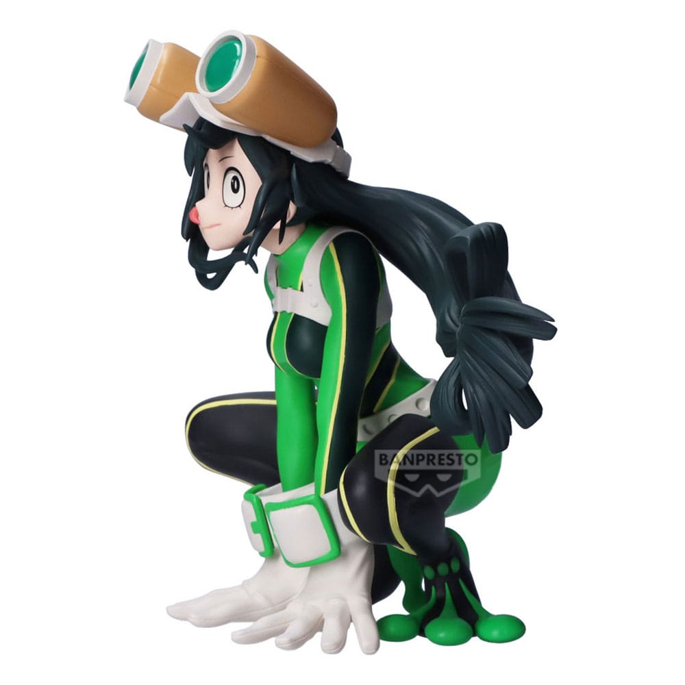 My Hero Academia Glitter & Glamours PVC Statue Tsuyu Asui 14 cm Prizefiguren Yokina