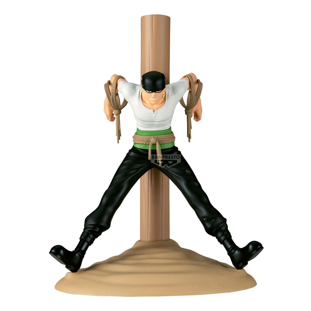One Piece Figure Life PVC Statue Pirate Hunter Zoro 17 cm Prizefiguren Yokina