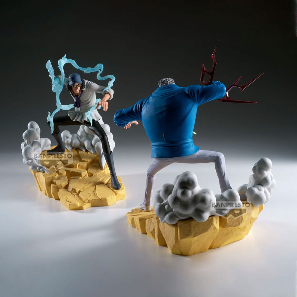 One Piece Senkozekkei PVC Statue Kuzan 17 cm Prizefiguren Yokina