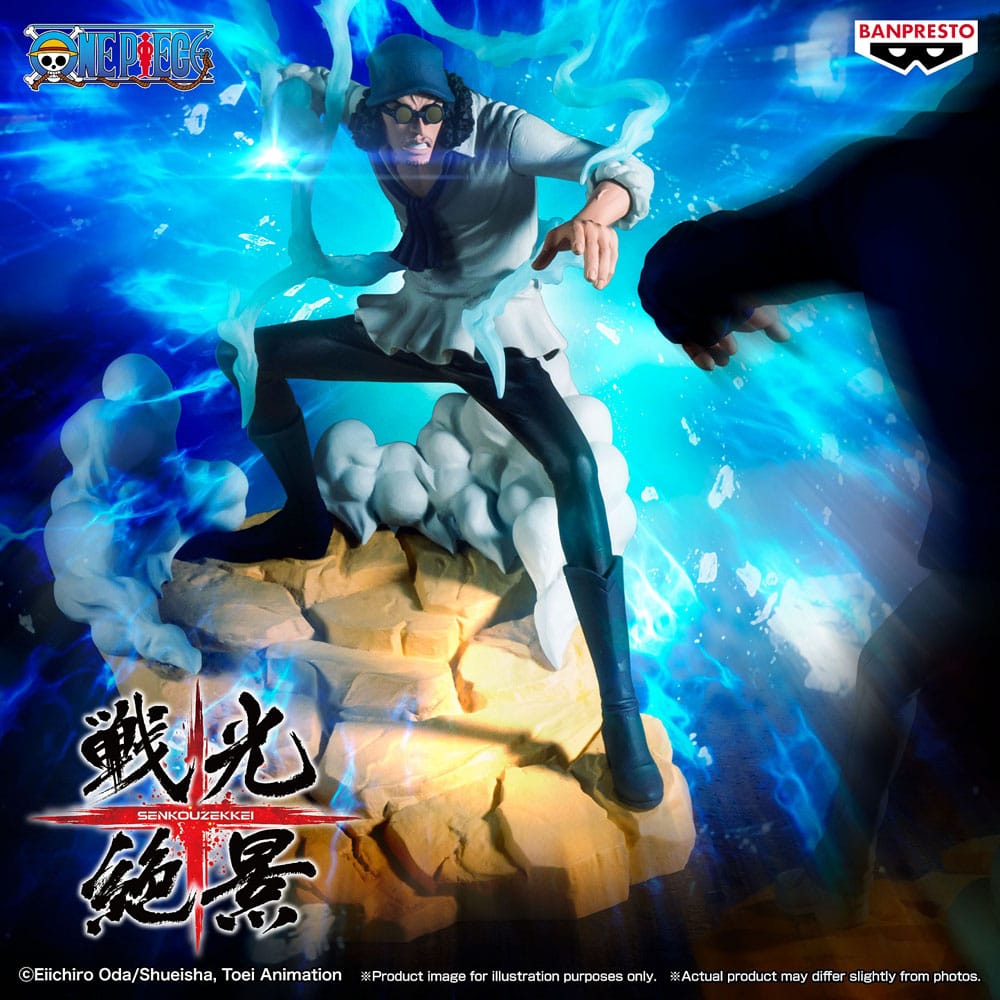One Piece Senkozekkei PVC Statue Kuzan 17 cm Prizefiguren Yokina