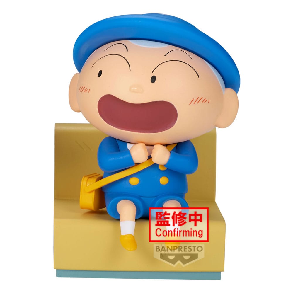 Crayon Shinchan PVC Statue Nakayoshi Memories Let's Go To Kindergarten With Masao-Kun (B: Masao-Kun) 8 cm Prizefiguren Yokina