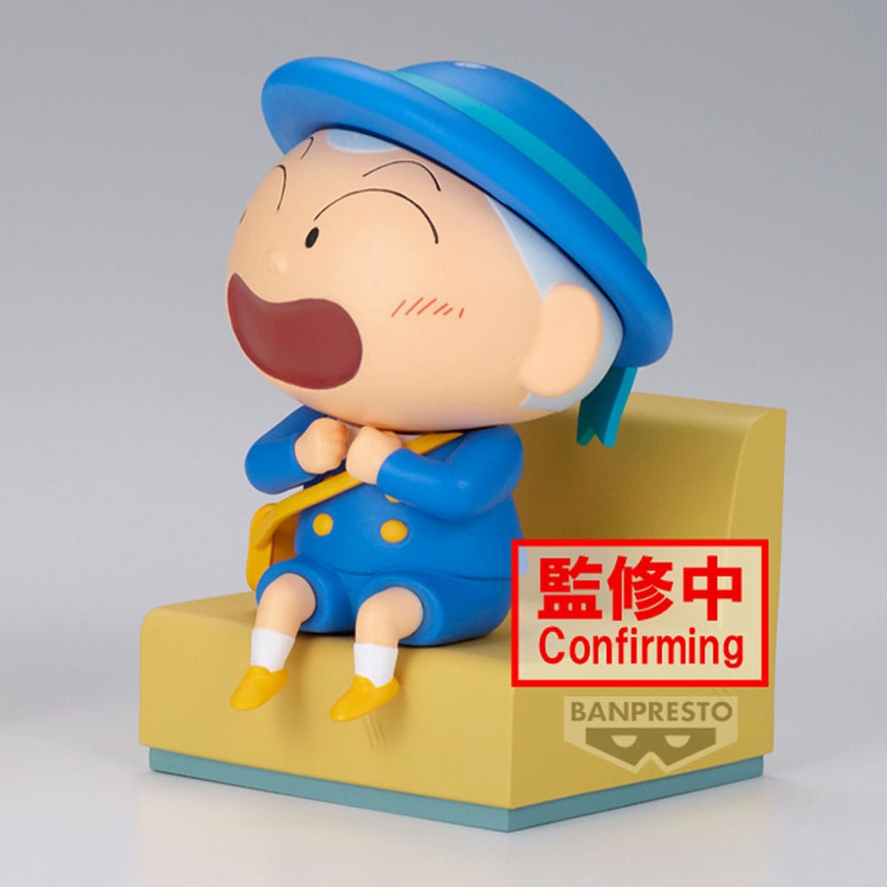 Crayon Shinchan PVC Statue Nakayoshi Memories Let's Go To Kindergarten With Masao-Kun (B: Masao-Kun) 8 cm Prizefiguren Yokina