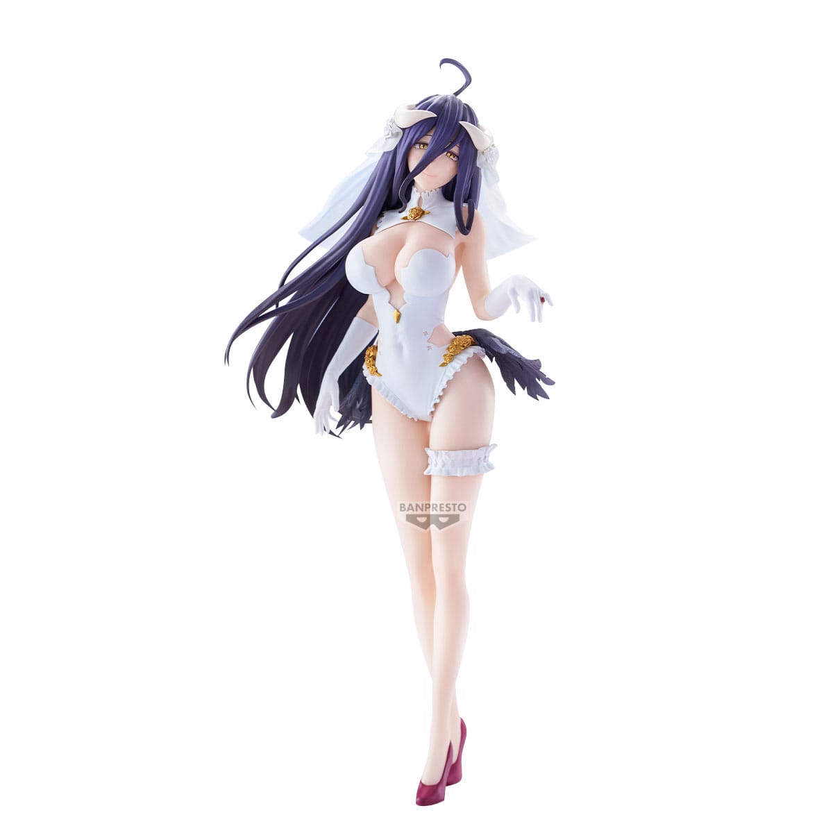 Overlord Glitter&Glamours PVC Statue Albedo Wedding Ver. 27 cm Prizefiguren Yokina