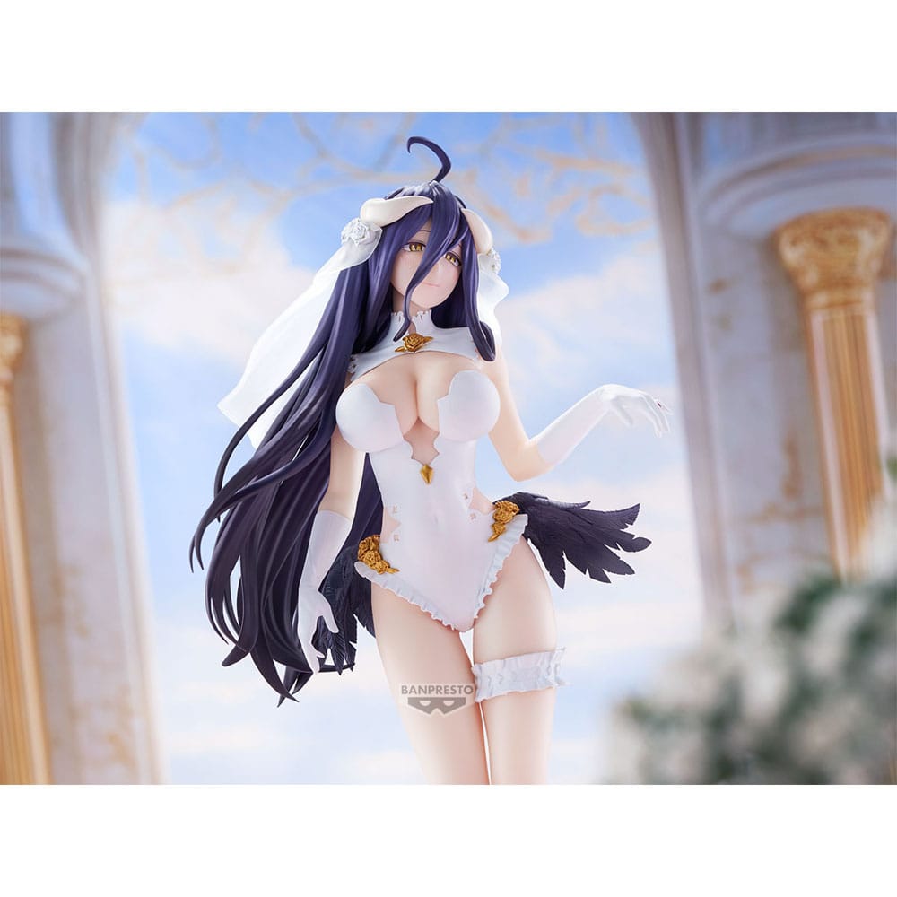 Overlord Glitter&Glamours PVC Statue Albedo Wedding Ver. 27 cm Prizefiguren Yokina