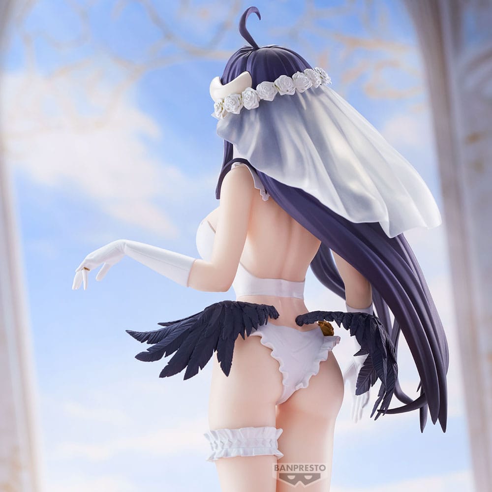 Overlord Glitter&Glamours PVC Statue Albedo Wedding Ver. 27 cm Prizefiguren Yokina