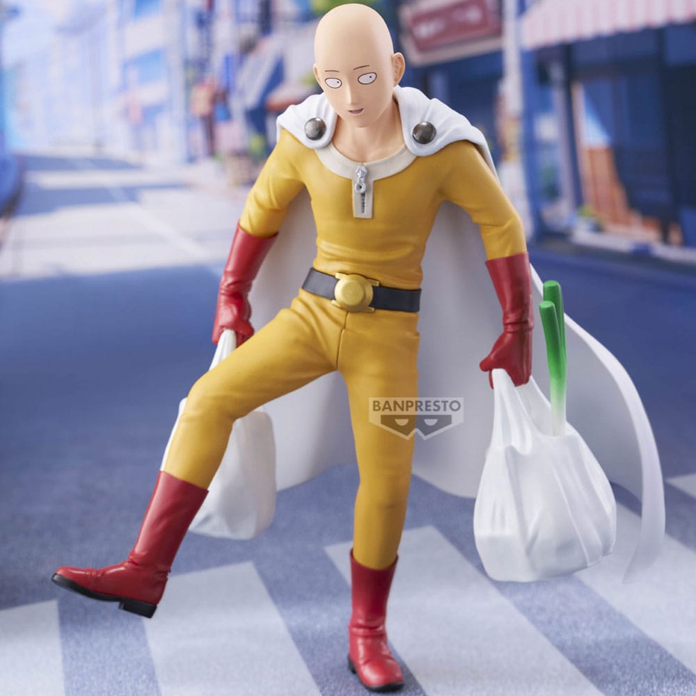 One-Punch Man PVC Statue One Punch Life Saitama 20 cm Prizefiguren Yokina