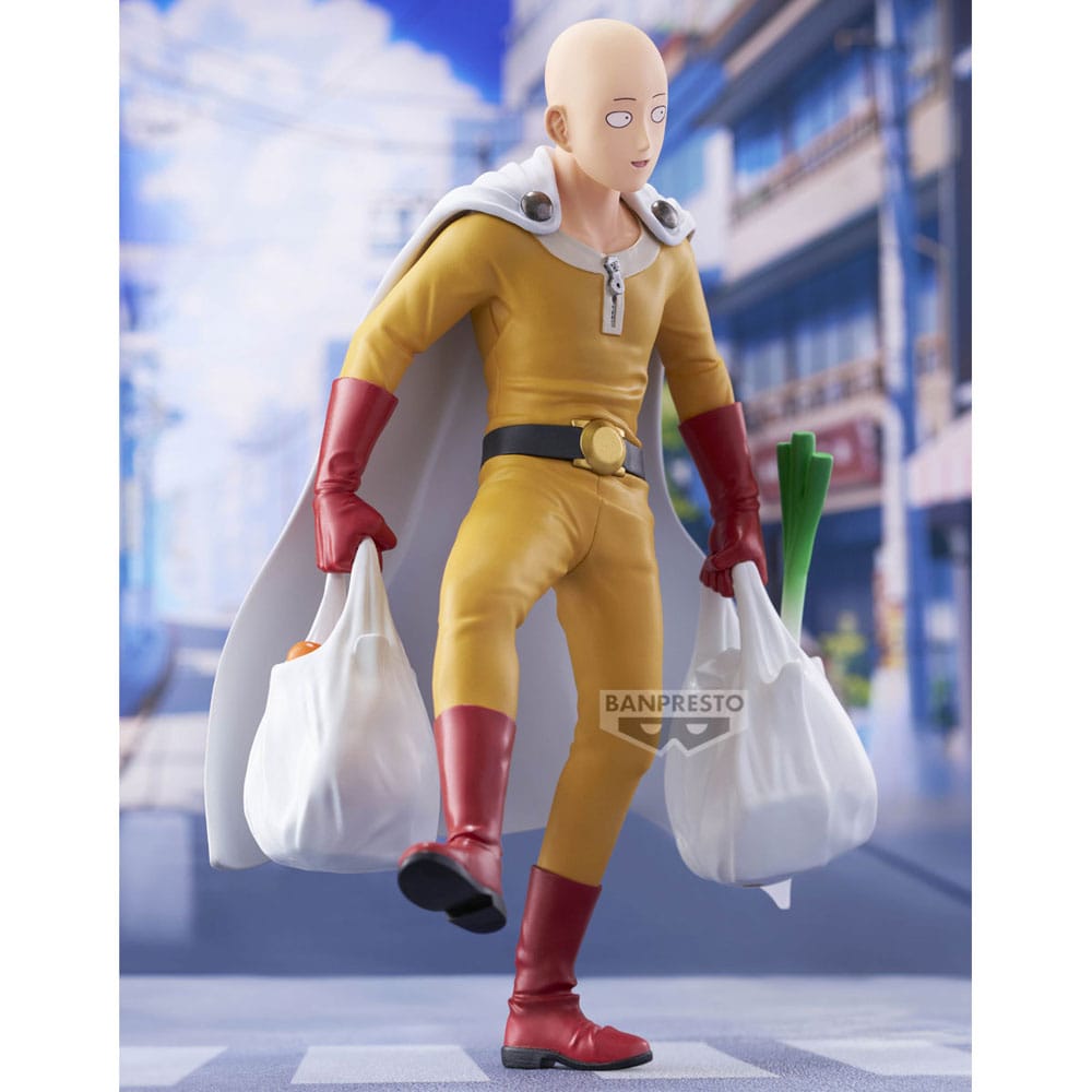 One-Punch Man PVC Statue One Punch Life Saitama 20 cm Prizefiguren Yokina