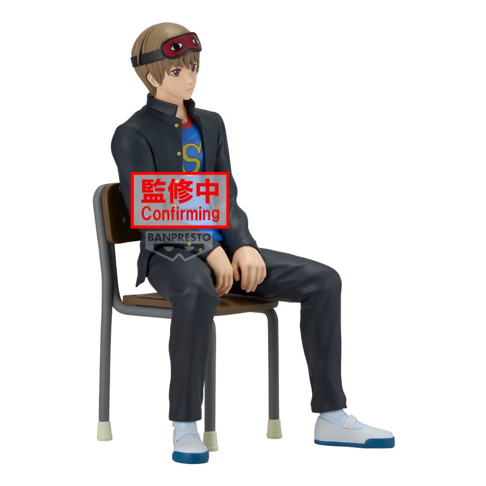 Gintama: Mr. Ginpachi's Zany Class Desk Figure PVC Statue Sogo Okita 16 cm Prizefiguren Yokina