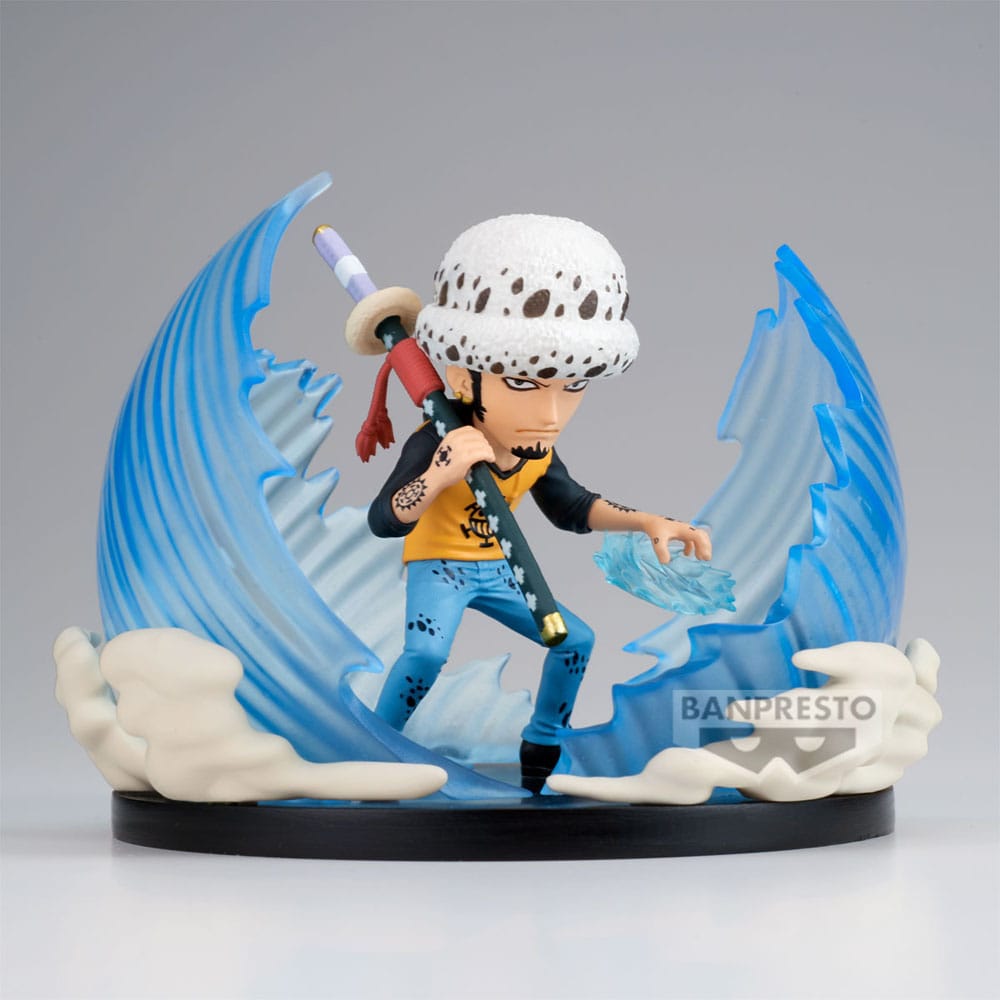 One Piece World Collectable Figure Special PVC Statue The Worst Generation Trafalgar Law 7 cm Prizefiguren Yokina
