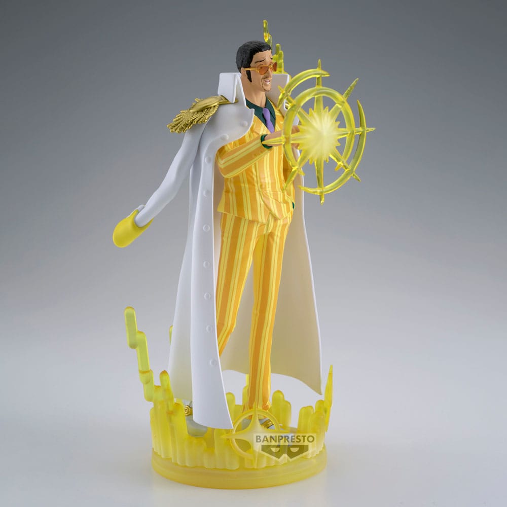 One Piece The Shukko Logia PVC Statue Borsalino Special Edition 19 cm Prizefiguren Yokina