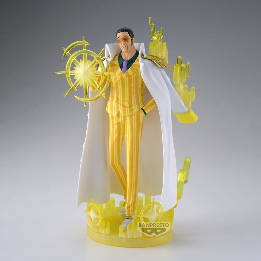 One Piece The Shukko Logia PVC Statue Borsalino Special Edition 19 cm Prizefiguren Yokina