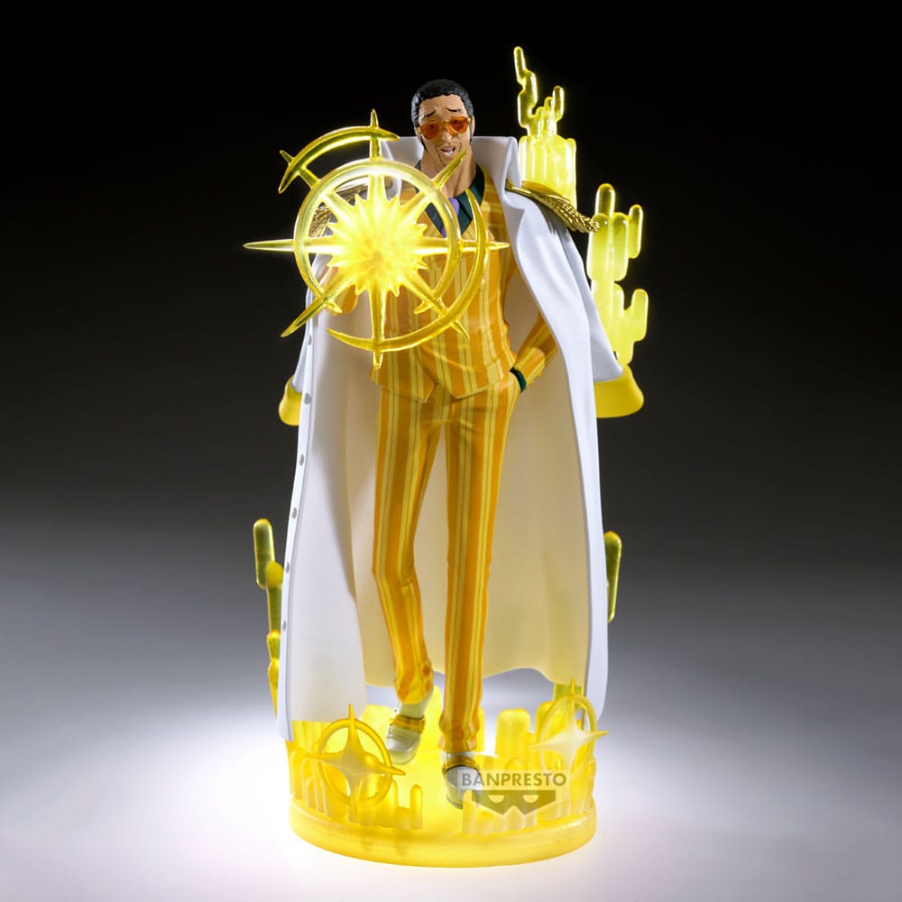 One Piece The Shukko Logia PVC Statue Borsalino Special Edition 19 cm Prizefiguren Yokina